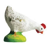 Chicken Pecking - Poule Picorante - Size #3 / Grande